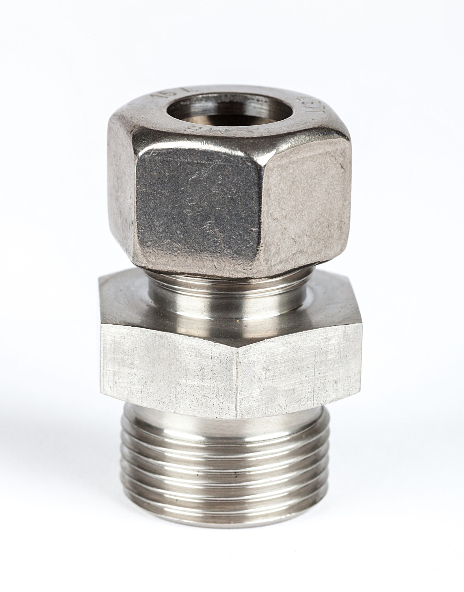 Mm Od X Bspp Male Stud Coupling Single Ferrule L Series Stainless Steel Product